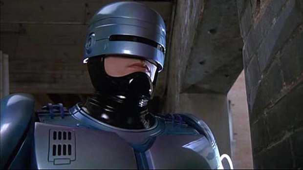 'RoboCop' in the 1987 American science fiction action film directed by Paul Verhoeven.