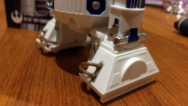 There are lots of nice touches in Artoo's bodywork.