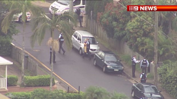Police lockdown the suburb of Upper Mount Gravatt after a man is shot in the face.