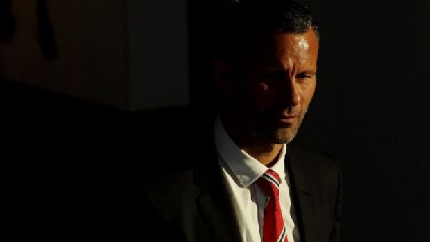 Out of the shadows: Ryan Giggs is a prime candidate for the permanent position as Manchester United manager. 