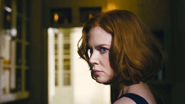 Nicole Kidman in the highly rated festival premiere <em>Stoker</em>.