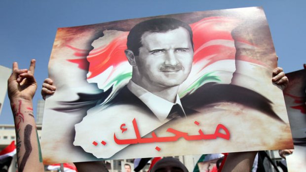 'Mr Assad's hold on power is shaky.'
