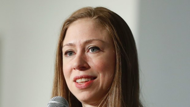 Been there before: Chelsea Clinton