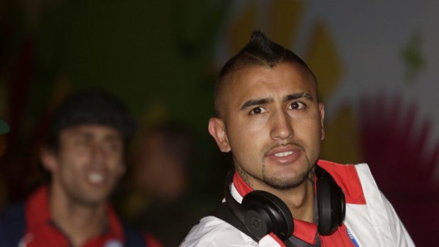 Chilean Arturo Vidal is tipped for a big-money move after the World Cup.