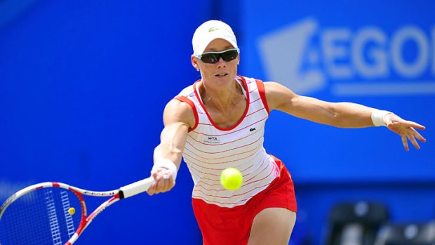 A job to do ... Samantha Stosur is set to play her rival, former Wimbledon champion Maria Sharapova.