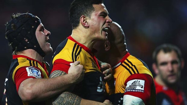 Off ... Sonny Bill will not play for the All Blacks in the upcoming Bledisloe Cup clashes with the Wallabies or in the Rugby Championship, which replaces the Tri Nations.