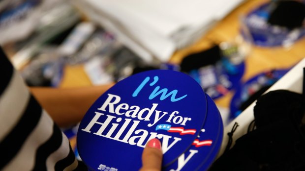 'Ready for Hillary' clothes and accessories  this month, ready for her imminent campaign launch. 