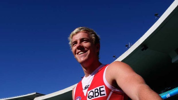 True grit &#8230; Sydney's emerging midfielder Luke Parker has earned big praise from coach John Longmire, who says the 19-year-old is ‘‘one of the toughest kids I’ve ever seen’’. After sustaining a broken jaw in the opening round, Parker played in round two.