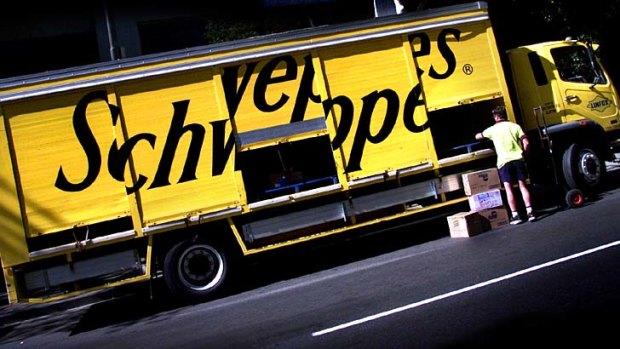 Accused of profiteering from "cash for cans" schemes ... Schweppes.