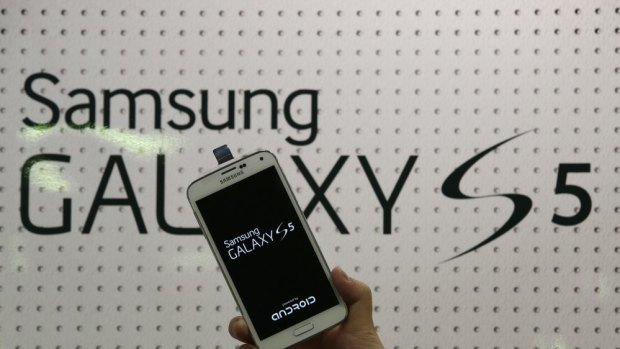 Locked in: Samsung offers an activation lock option for its Galaxy S5.