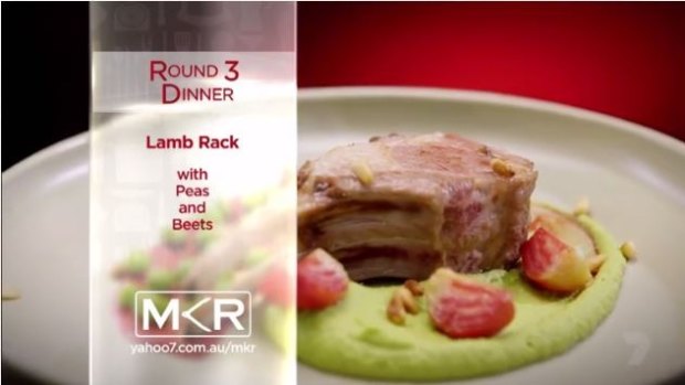 Undercooked lamb sent Court and Duncan home on MKR.