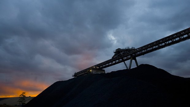 New Hope ... says profit was hit by high dollar and weak coal prices.