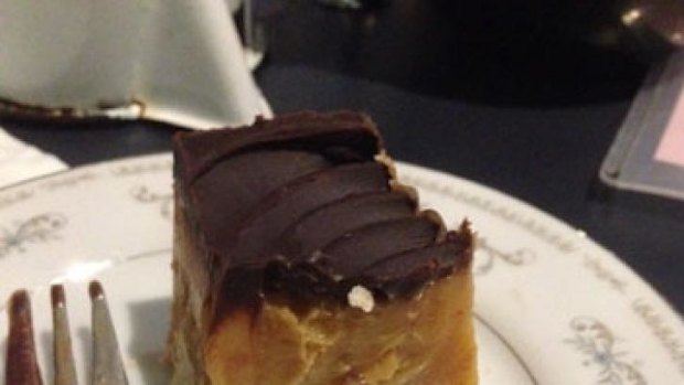  Caramel slice at 'Foam'.