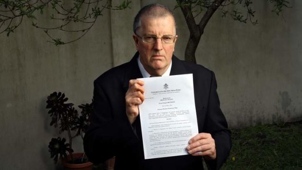 Father Greg Reynolds: Defrocked and excommunicated over his support for women priests and gays.