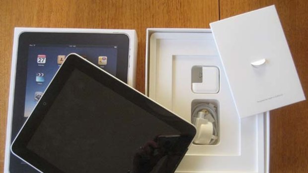 Unboxed .... what you get inside the iPad box.