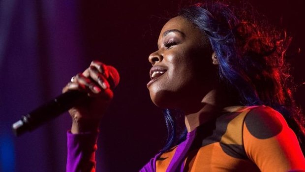 Azealia Banks played a full set at Splendour in the Grass.