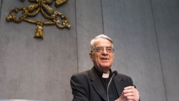 'It was clearly not a public relations event': Vatican spokesman Reverend Federico Lombardi answers questions on the Pope's meeting with six victims of clergy sexual abuse.