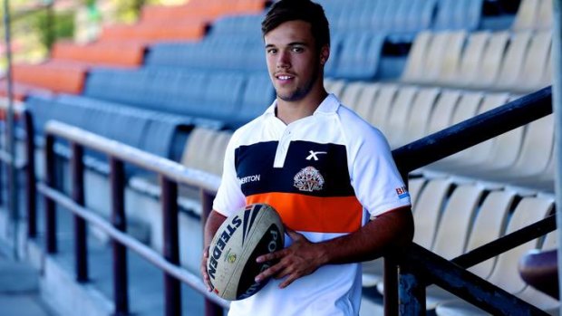 ''I know Luke Brooks [pictured], the young kid at Balmain, is a really exciting prospect for NSW in this area": Brad Fittler.