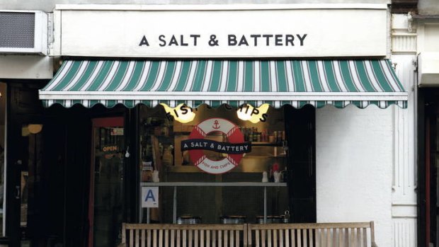 A Salt & Battery in New York.