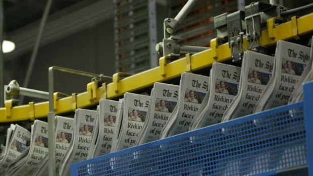 Daily print circulation in Australia has declined from 4.52 million to 2.75 million over the past 27 years ... Finkelstein media inquiry.