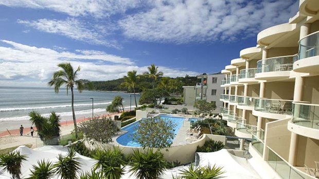 Life's a beach ... but  then property prices at holiday resorts such as Noosa begin to fall flat.