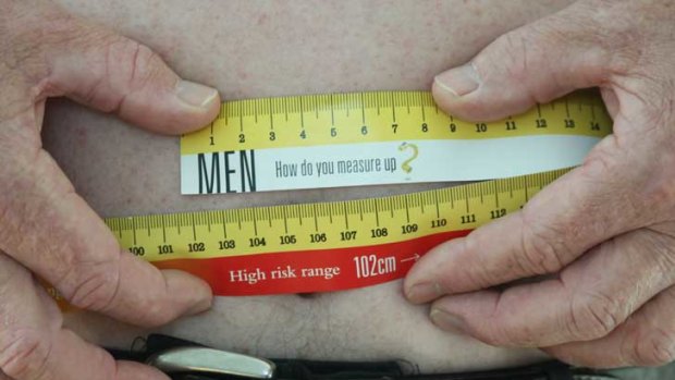 Generous waist sizes on men's pants are flattering customers in Britain's High Street stores.