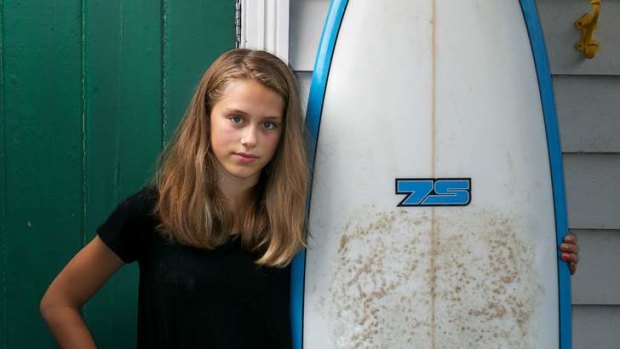 Keen surfer Olive Bowers has taken on surfer magazine <i>Tracks</i> over the way it portrays women.