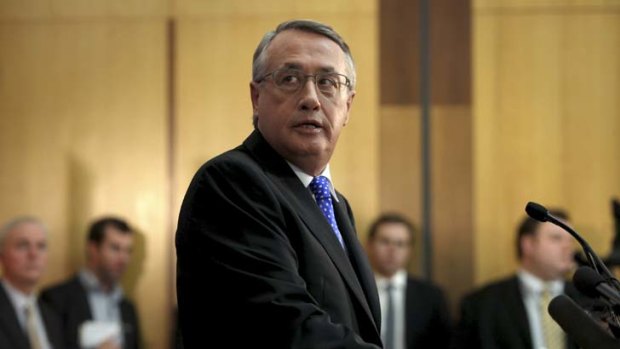 "His choice will always be to look after his vested interests" ... Treasurer Wayne Swan said, of Tony Abbott.