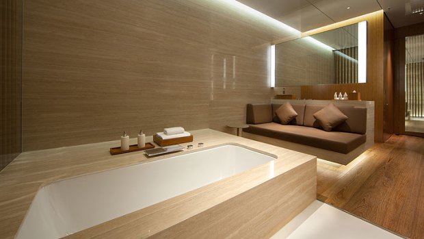 One of Cathay Pacific's Cabana rooms.