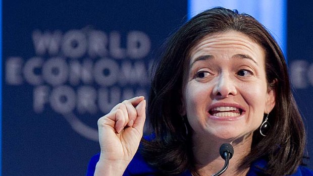 Facebook's Sheryl Sandberg ... dubbed the Justin Bieber of the tech world.