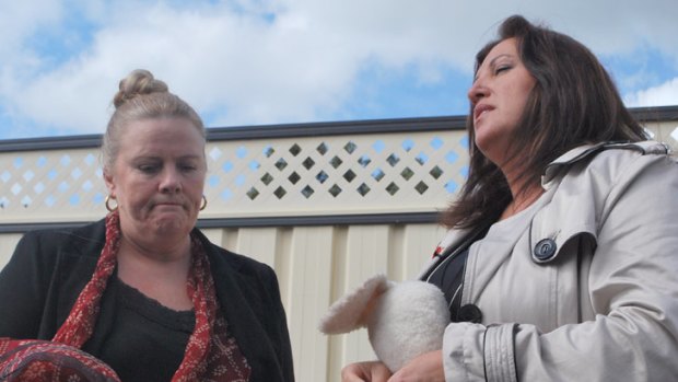 Kathleen Cox (left) hopes psychic Diane Lazarus will uncover new clues about her niece Deborah Anderson who was found dead in a burnt out car in 2000.