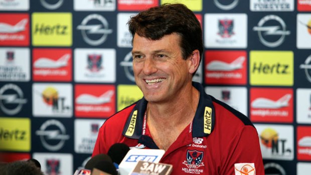 Coaching coup: Paul Roos will strive to get the Melbourne Football Club back into a competitive position while helping find his successor.