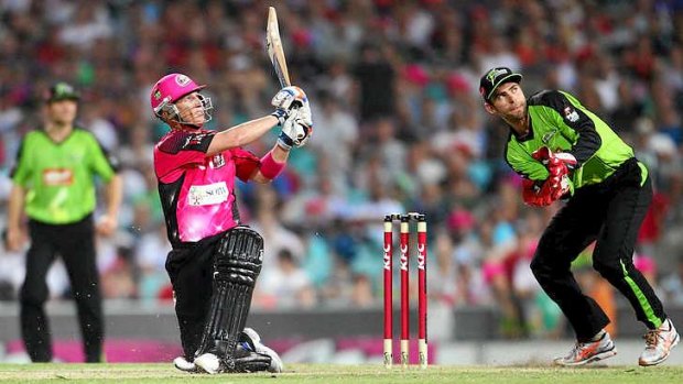 A bit hit: The Big Bash aims to go even better with free-to-air coverage in season two.