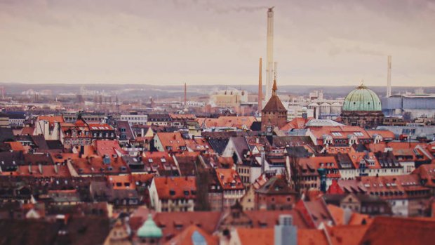 Nuremberg roofs.