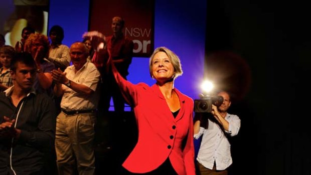 ‘‘We lost our way because we were too focused on ourselves and not enough on what matters to families’’ ... Kristina Keneally at the Casula Powerhouse.