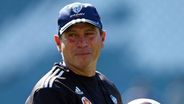 Bullish: Sydney FC coach Frank Farina is daring to dream of a Sky Blues grand final victory.