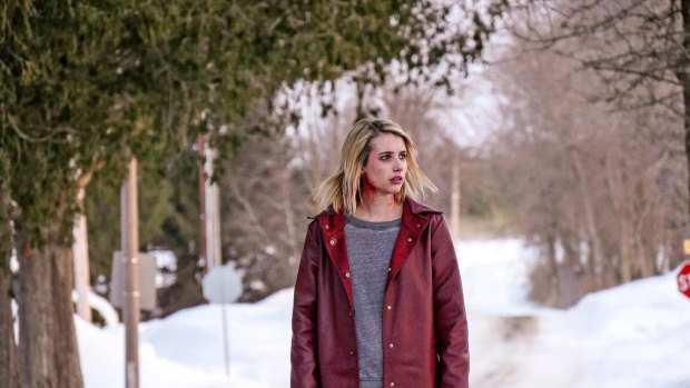 Emma Roberts plays a drifter in the horror film <i>February</I>.