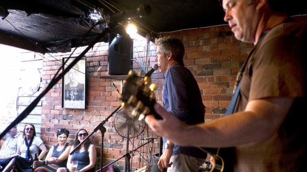 The Aerial Maps entertain at Pure Pop Records.