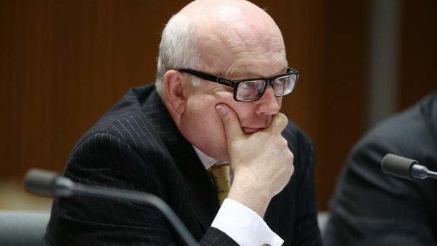 Attorney-General George Brandis would not confirm whether cabinet is considering a proposal to change FOI charges.