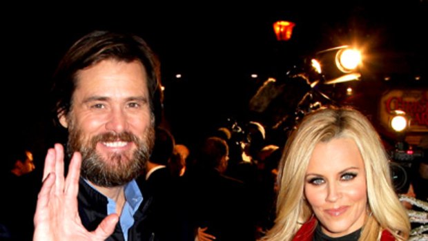 That's all folks ... Jim Carrey and Jenny McCarthy split after five years together.