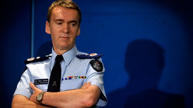 Deputy Victoria Police Commissioner Sir Ken Jones.