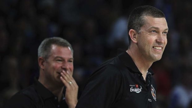 New role: Former assistant coach Dean Vickerman has taken over as head coach from Andrej Lemanis at the Breakers.