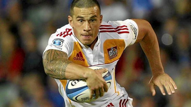 Sonny Bill Williams was an integral member of the Chiefs team that won the Super Rugby title in 2012.