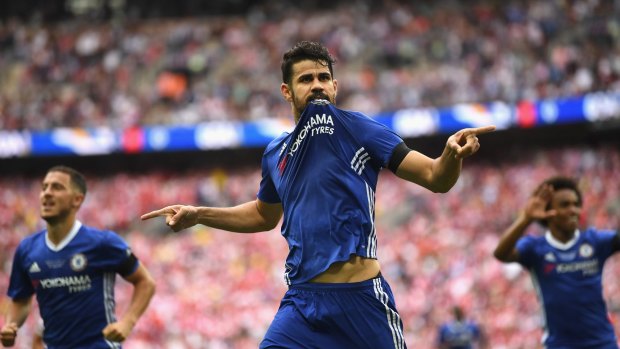 No future at Chelsea: Diego Costa will not be returning to the champions next season.