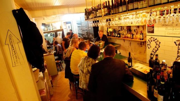 Sit, eat and drink ... the 10 William Street wine bar in Paddington.