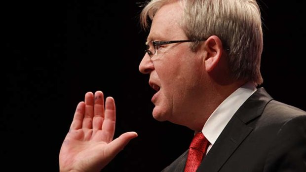 Kevin Rudd says power must be returned to party members.