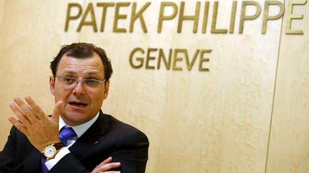 Different target market: Patek Philippe chairman Thierry Stern.