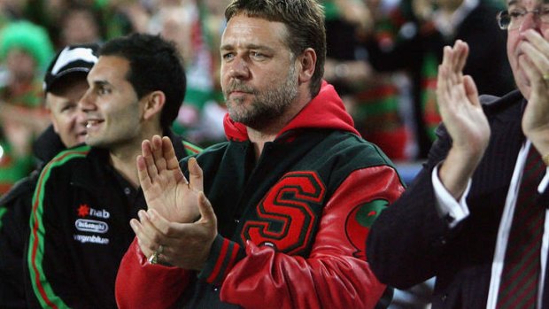 "In rugby league the pinnacle of the game is not a Test jersey, it is State of Origin": Russell Crowe.