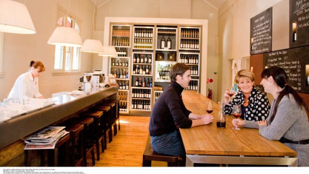 Impressive: The Union Bank wine bar, loved by winemakers and foodies.