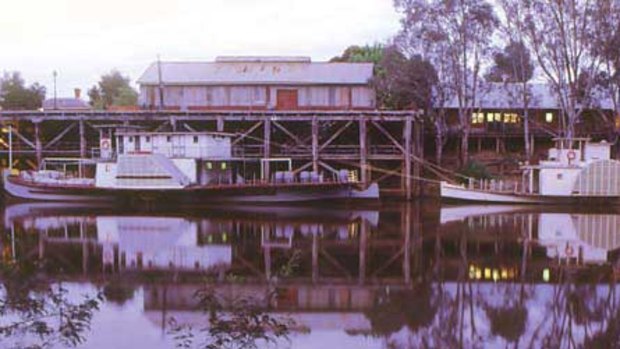 Oscars W's restaurant on the Murray River in Echuca.